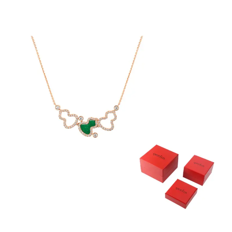 

Qeelin Wulu 18k Rose Gold Diamonds колье для женщин