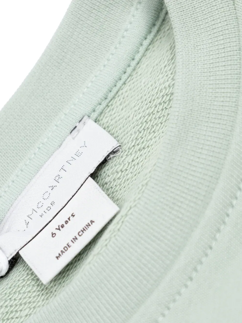 Толстовка с цветочной аппликацией Stella McCartney Kids, зеленый — фото 3