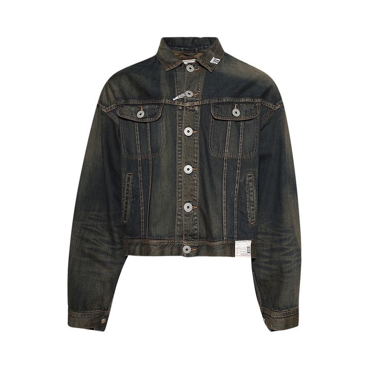 

Куртка Maison Mihara Yasuhiro Both Fronts Denim Jacket 'Indigo', синий