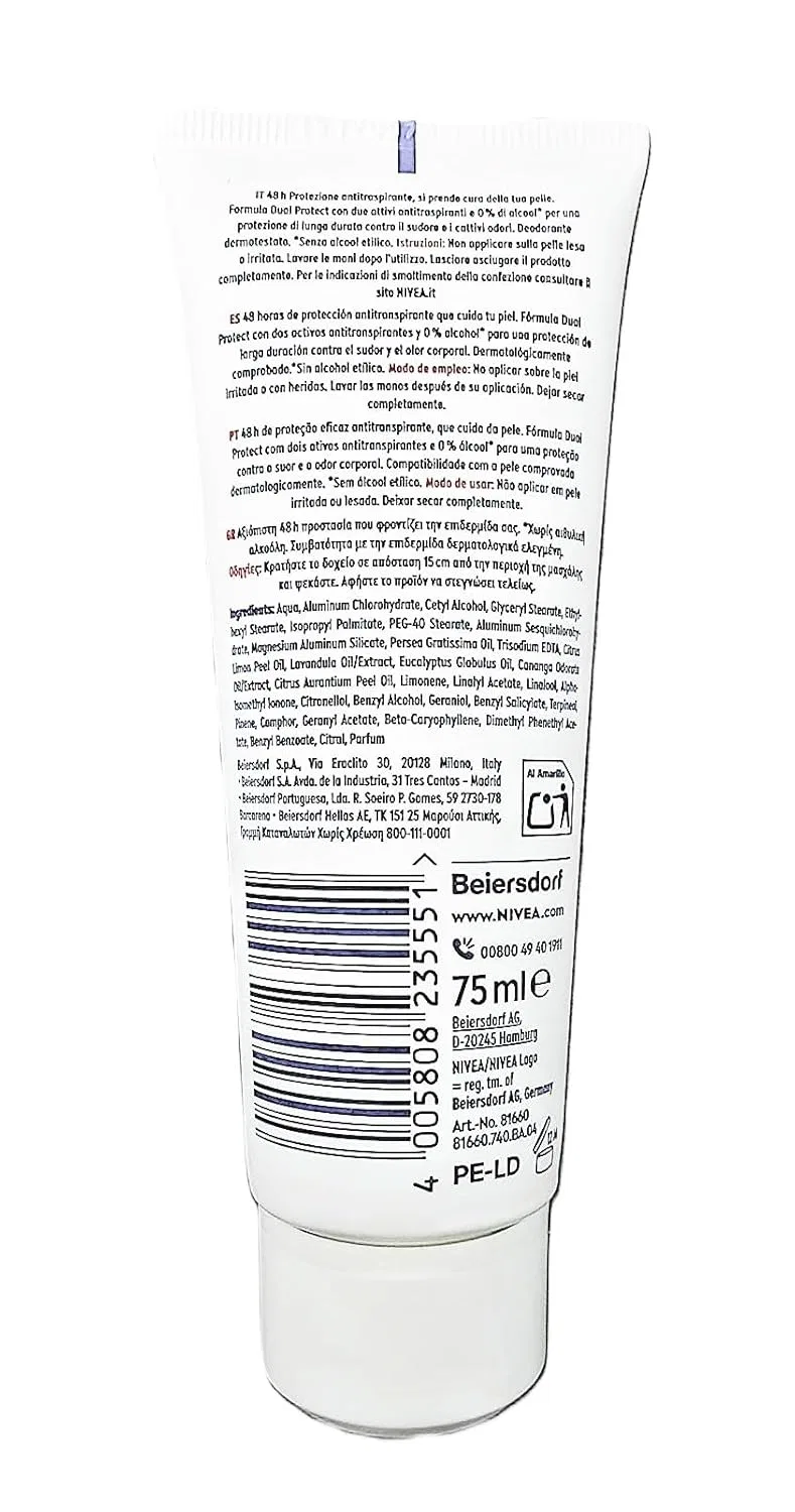 Крем-дезодорант для тела «Dry Comfort Plus» от NIVEA, 6 шт. Nivea — фото 3