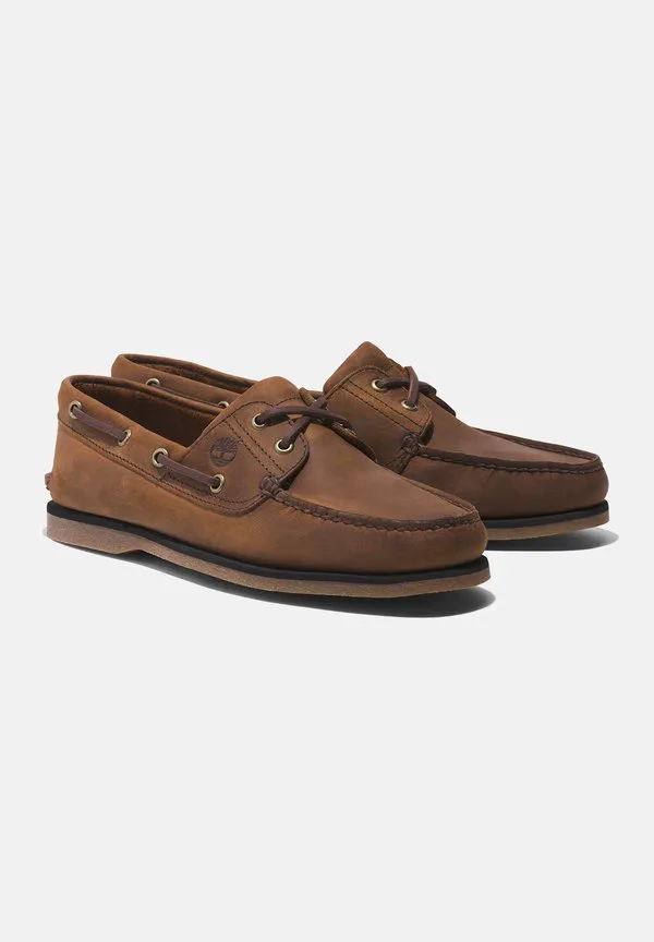 Классические лодочные туфли Timberland, Medium Brown Full Grain — фото 2