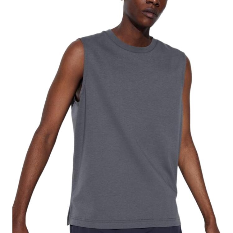 

Футболка унисекс серая Uniqlo, серый