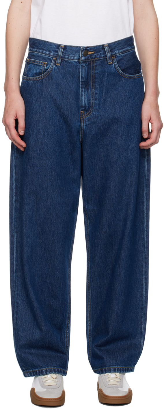 

Синие джинсы Brandon Carhartt Work In Progress, Blue stone washed