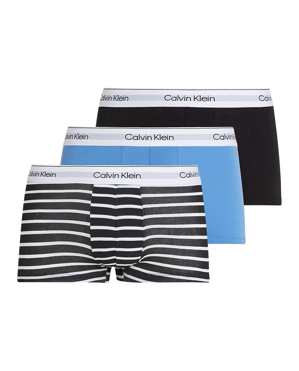 

Упаковка из 3 пар трусов-боксеров с низкой посадкой Calvin Klein, мультиколор