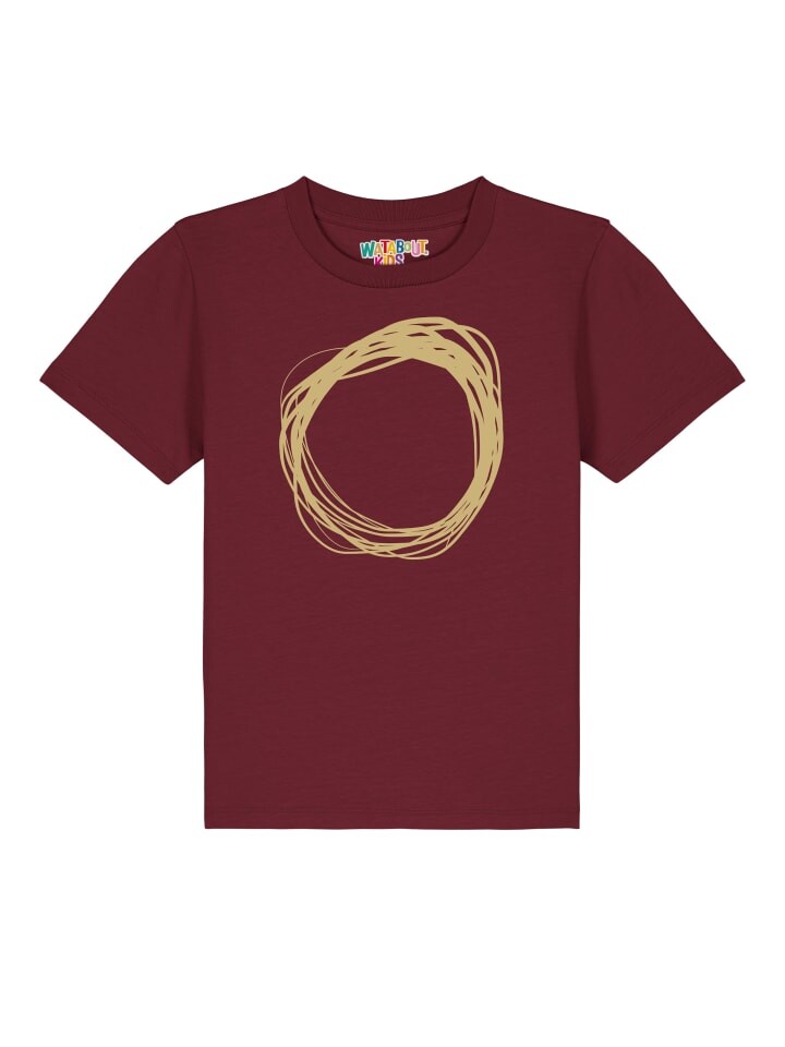 

Футболка wat Apparel, цвет weinrot
