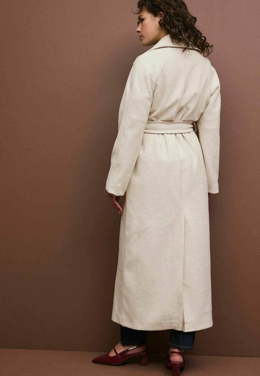 

Тренчкот UNLINED BELTED Next, белый