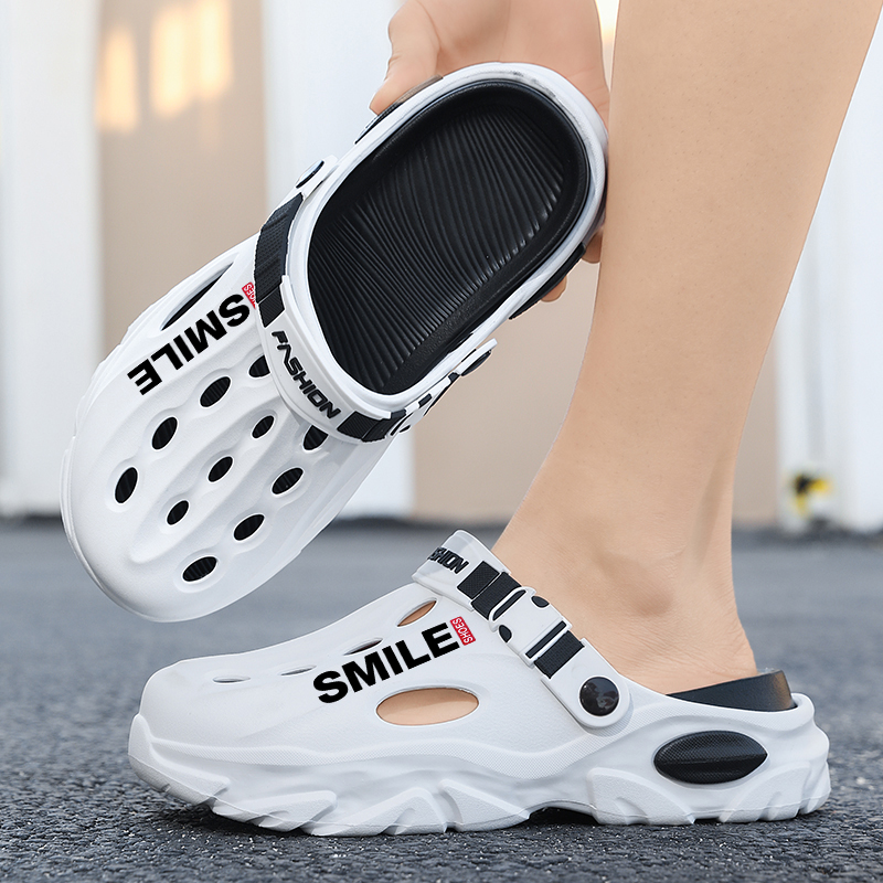 NANJIREN Клоги мужские серые, цвет Gray — фото 3