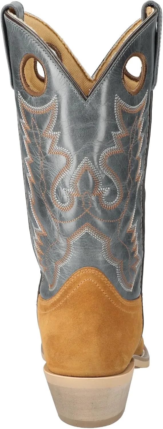Мужские сапоги Smoky MTN Santafe из страусиной кожи Smoky Mountain Boots, синий — фото 3