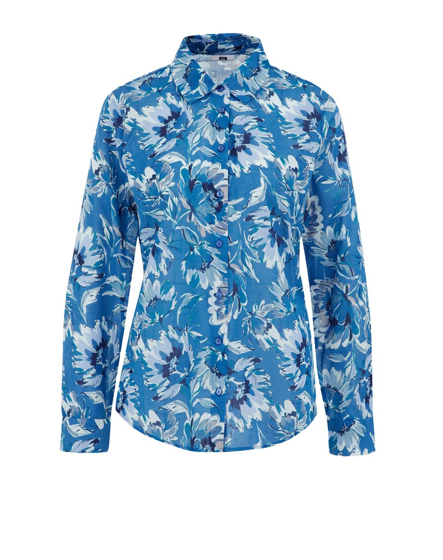 

Блузка WE Fashion, цвет Blue/Light blue