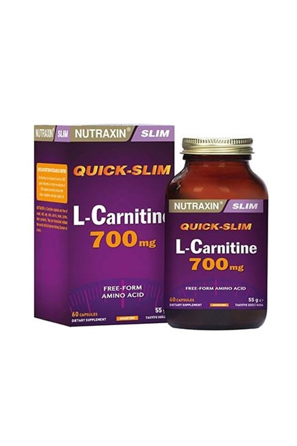 

Nutraxin L-карнитин 60 капсул