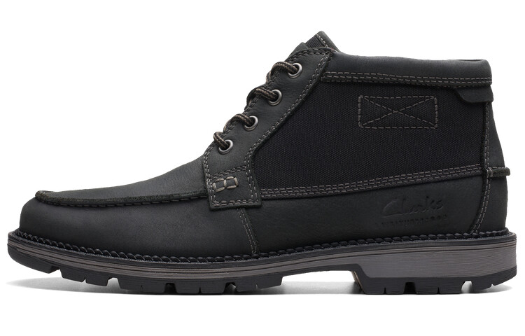 

Ботинки мужские черные Clarks