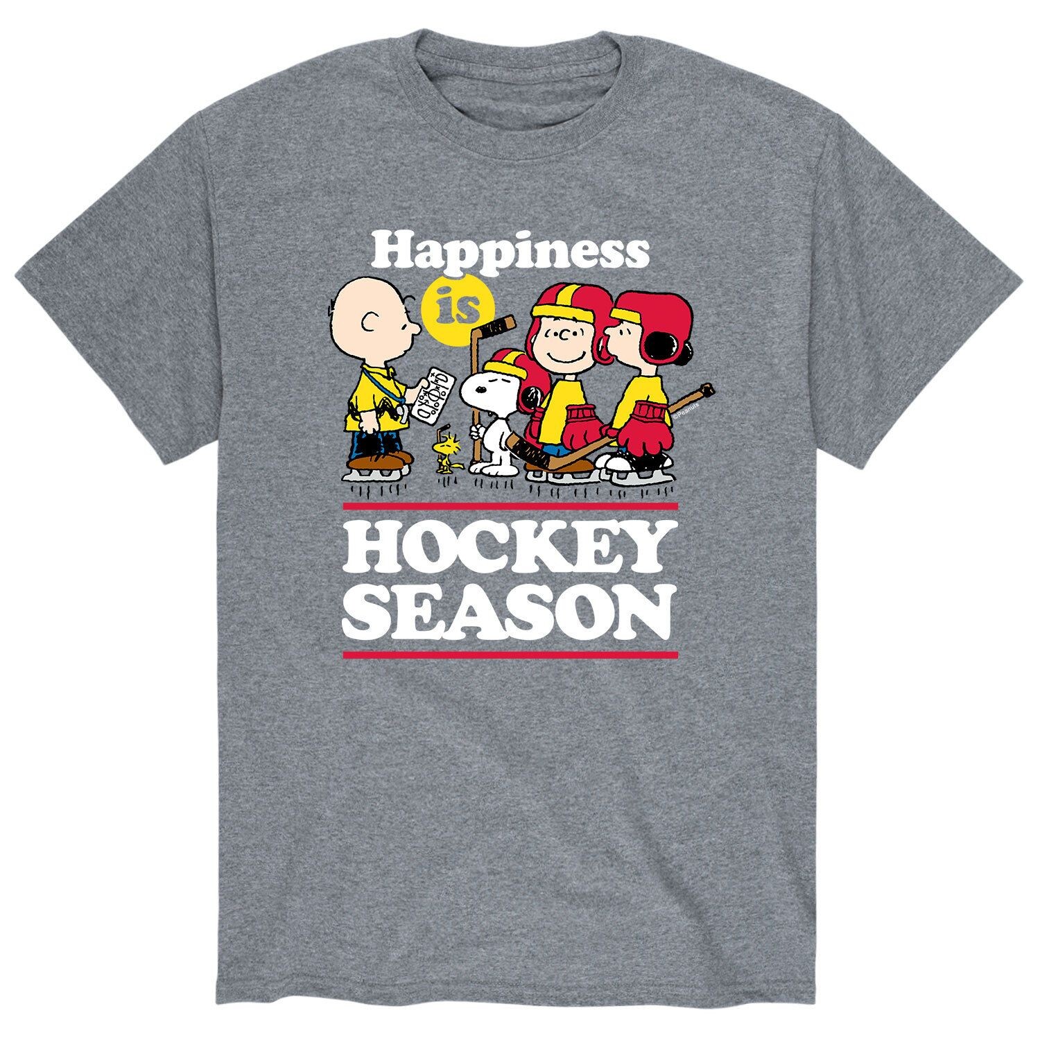 

Мужская футболка Peanuts Hockey Season Tee Licensed Character