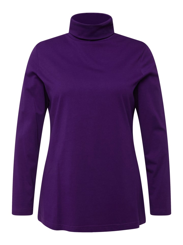 

Футболка Ulla Popken Shirt, цвет tiefes violett