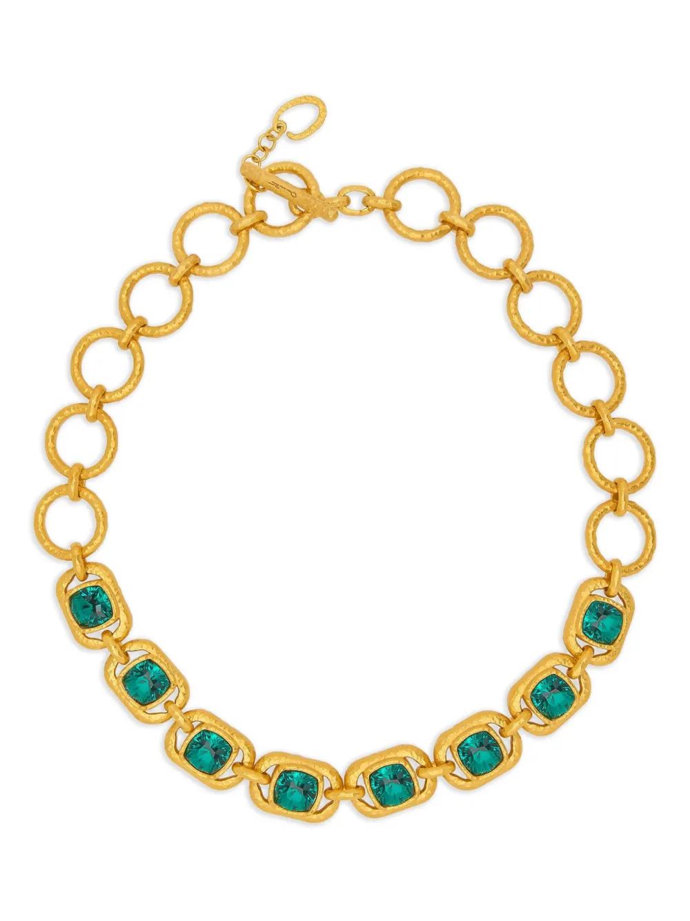 

Колье с кристаллами Oscar de la Renta, золотой