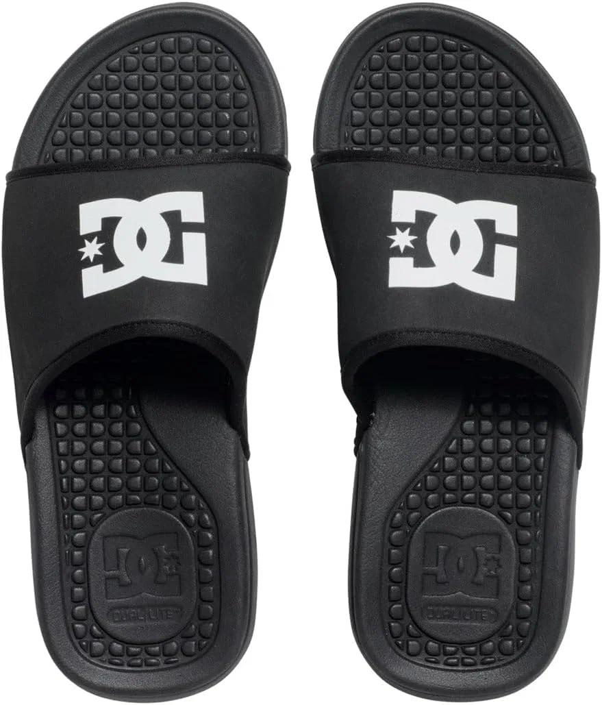 Мужские шлепанцы DC Bolsa 1bolsabolsabolsabolsa-1 Bolsabolsabolsa DC Shoes, Black — фото 3