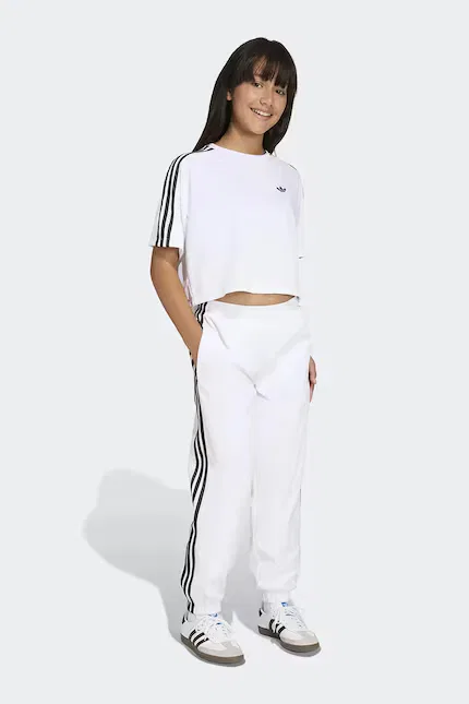 Футболка детская с коротким рукавом Adidas Originals, белый — фото 4