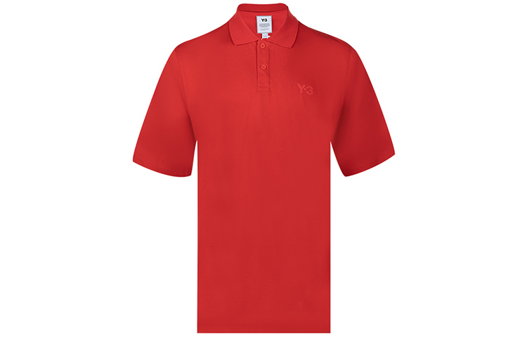 

Y-3 Футболка поло Y 3 мужская красная