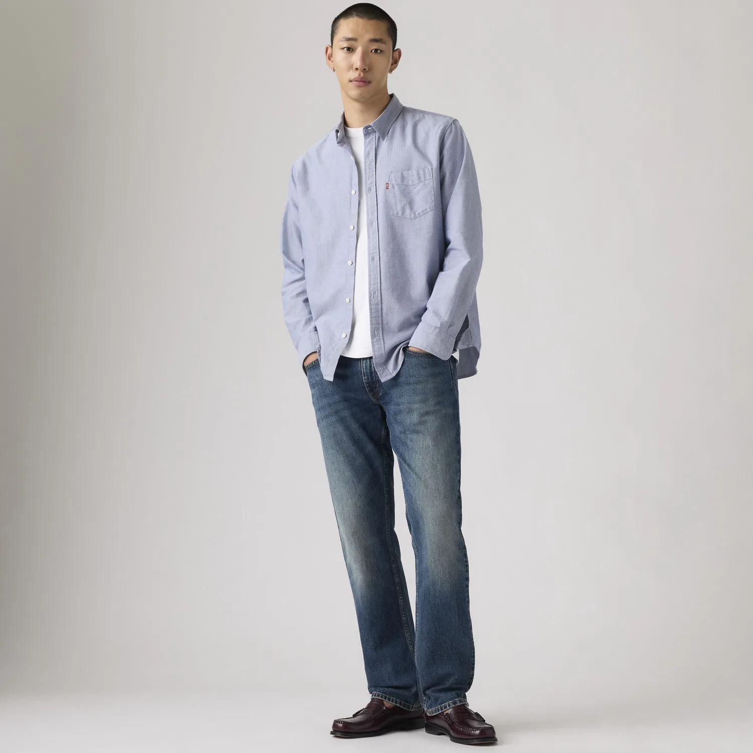 Мужские джинсы прямого кроя 559 Levi's, Dark Wash