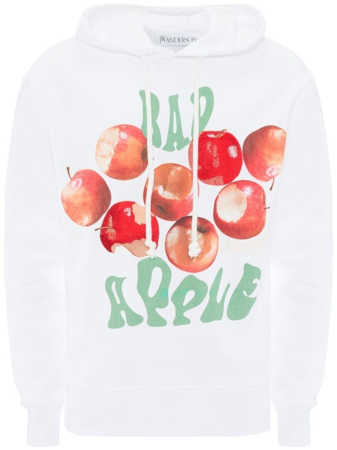 

JW Anderson худи Bad Apple, белый