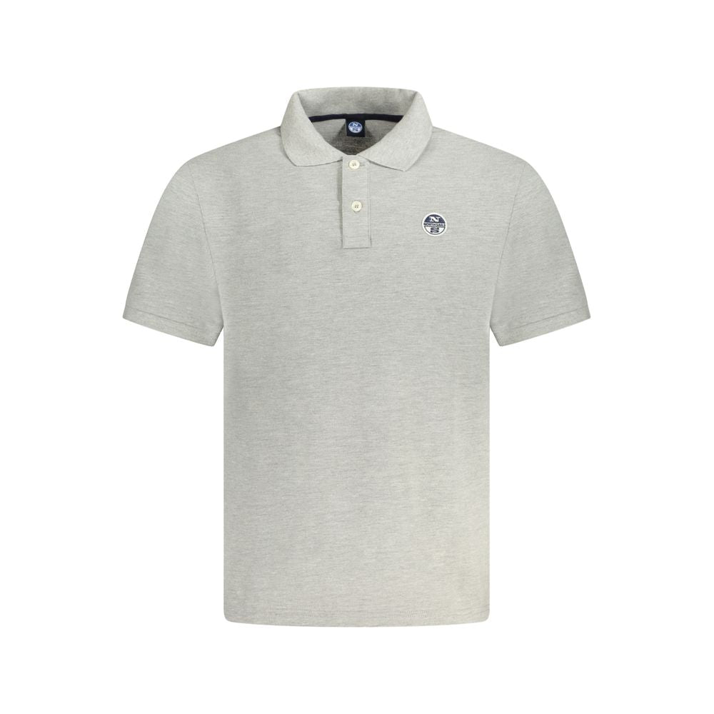 

Мужская рубашка-поло North Sails Cotton Polo, серый