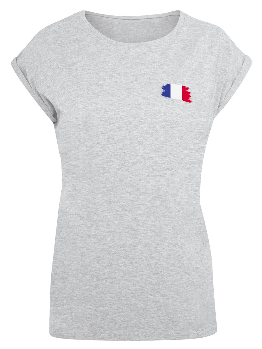 

Футболка F4Nt4Stic FRANCE FRANKREICH FLAGGE FAHNE, серый