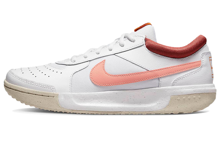

Nike Зум Корт Лайт 3 Лоу Топ Теннисные Туфли Белые/Розовые Женские