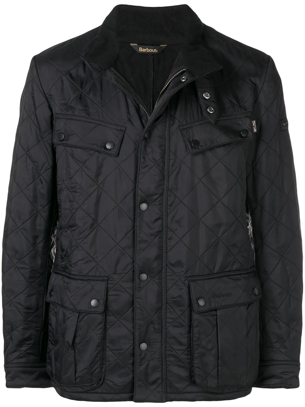 

Куртка Ariel Polarquilt с карманами Barbour, черный