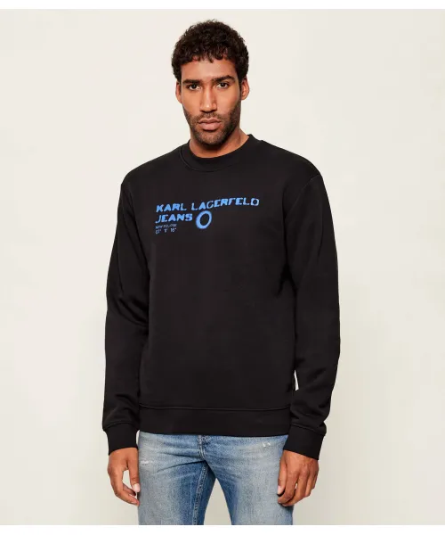 

Толстовка Regular fit Karl Lagerfeld Jeans, черный