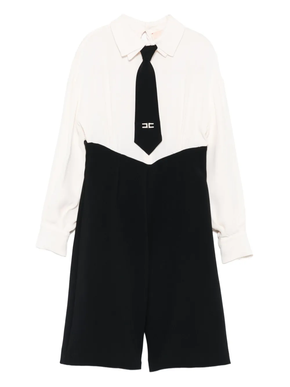 

Комбинезон с завязками Elisabetta Franchi La Mia Bambina, белый