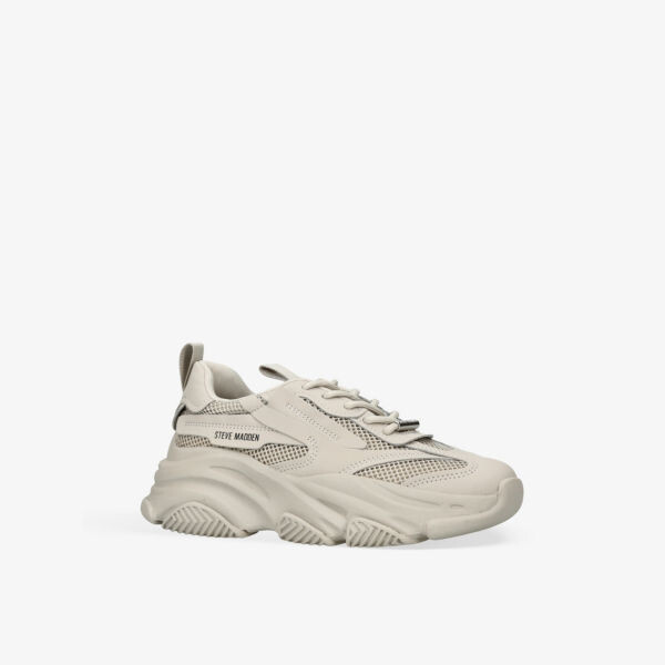 Кроссовки Possession из искусственной кожи и сетки Steve Madden, серый — фото 3