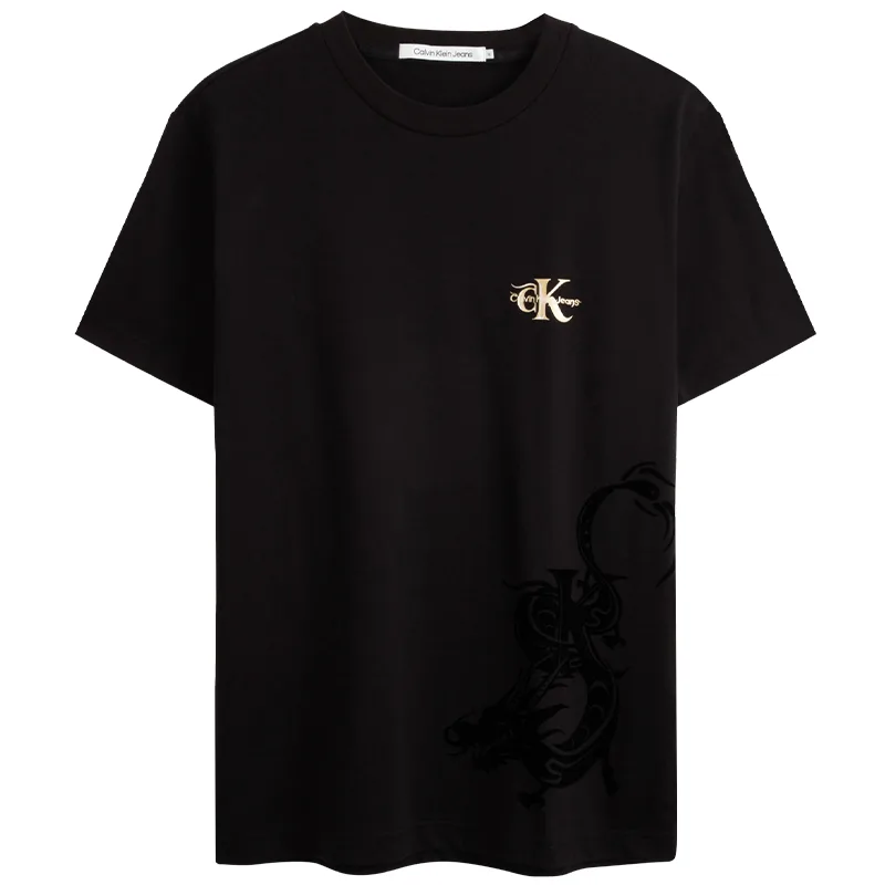 Футболка unisex из коллекции Limited Edition Year Of The Dragon Calvin Klein, XAT-Carmine — фото 4