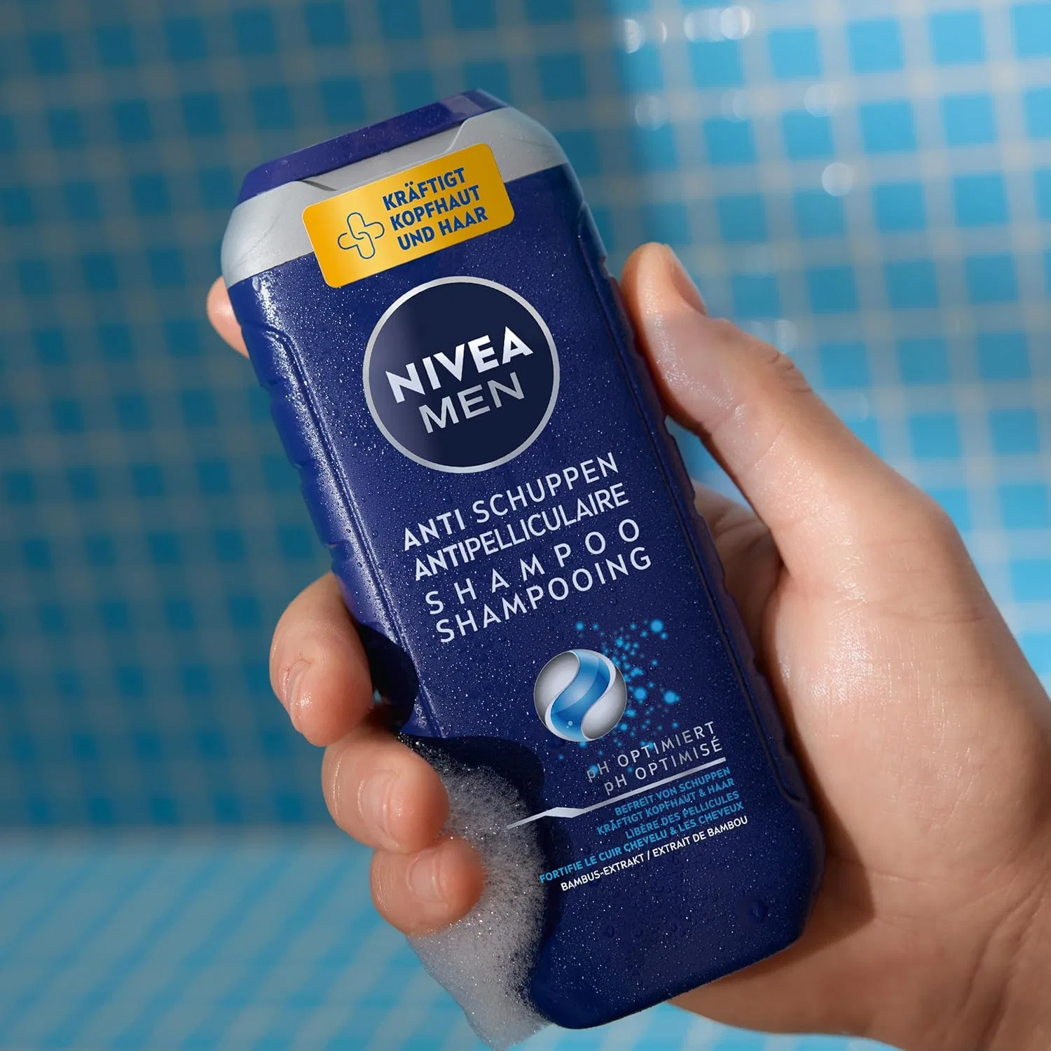 Мужской шампунь против перхоти «Anti-Dandruff» от Nivea Men Beiersdorf, Multi-Coloured — фото 4