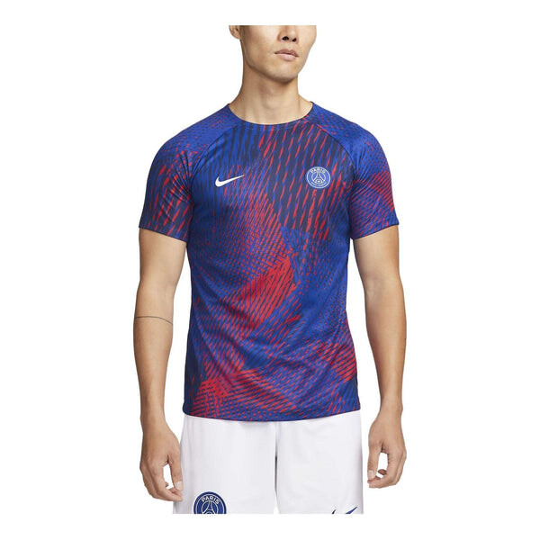 

Футболка 2022 23 псж пари сен жермен футбольная майка Nike, синий