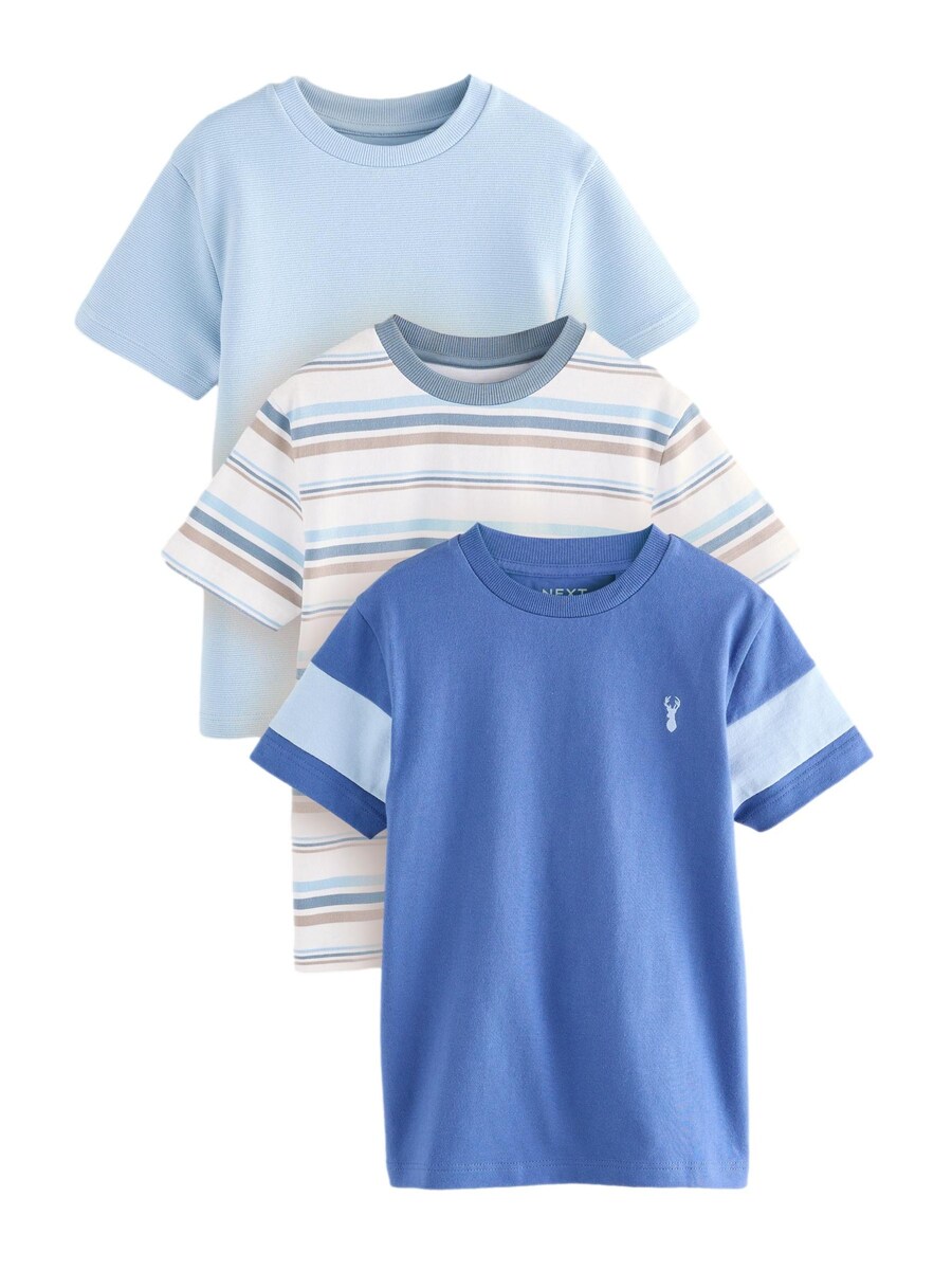

Рубашка Next, цвет Blue/Pastel blue/White