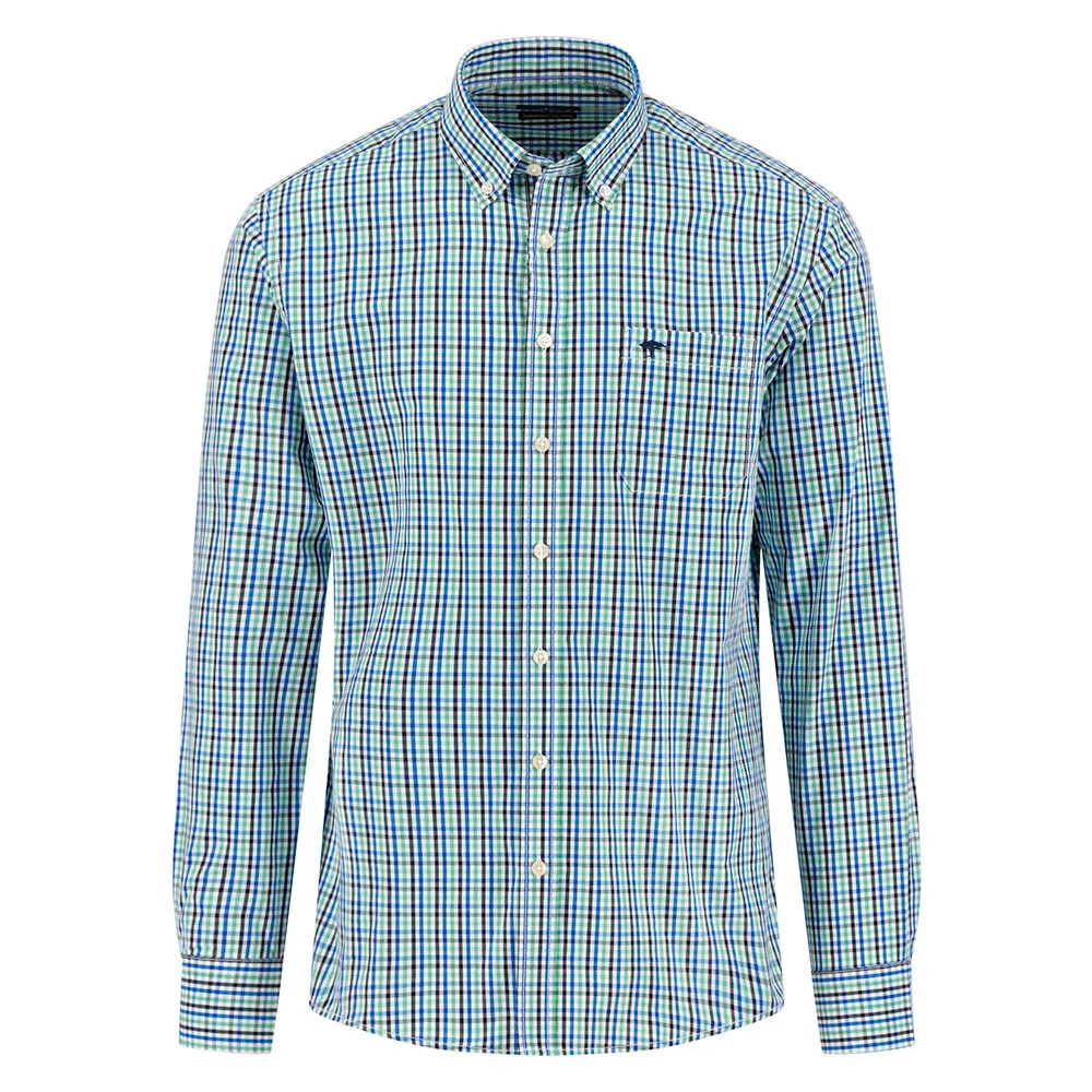 

Рубашка Fynch Hatton Multicolor Check, зеленый