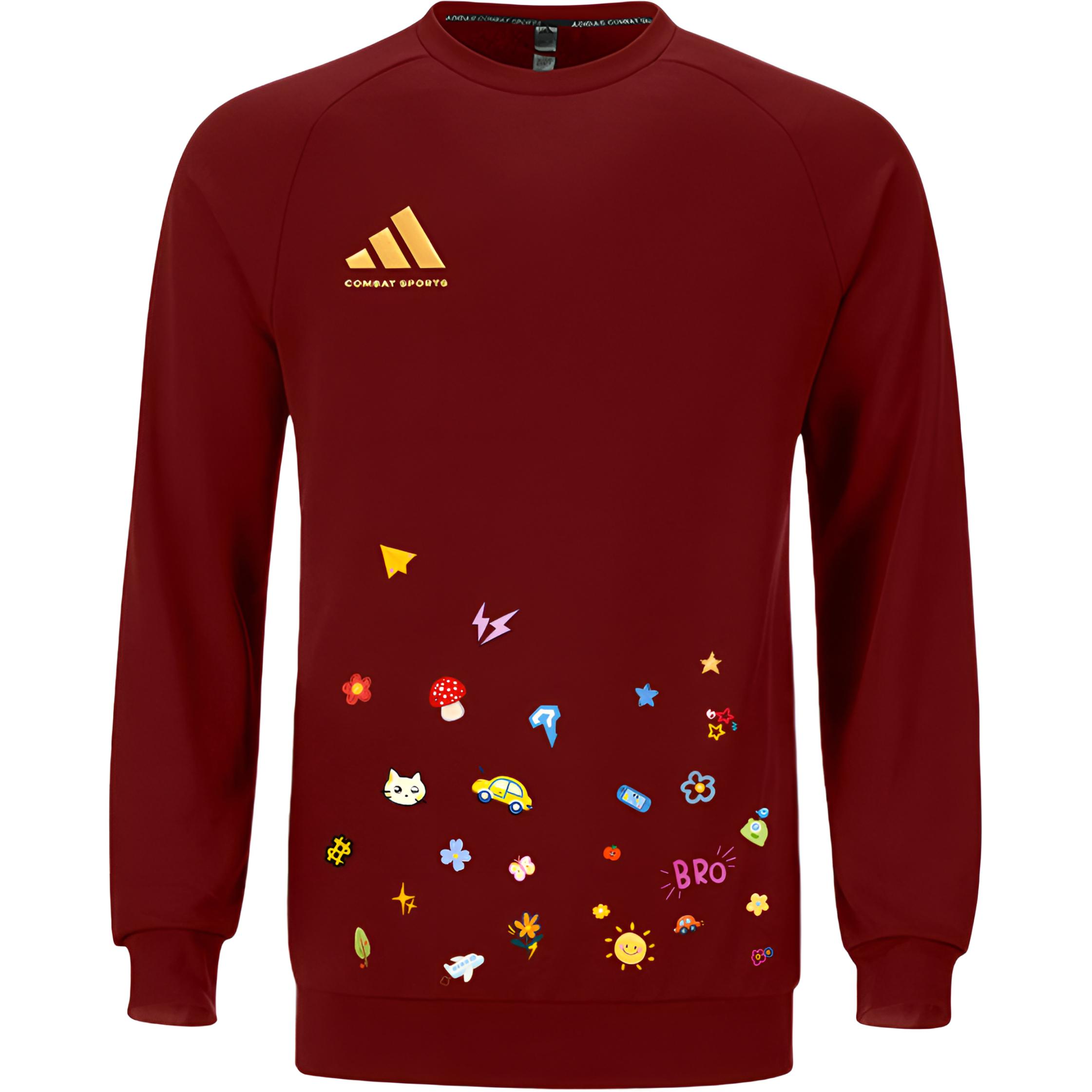 

Повседневный свитшот Unisex Adidas, красный