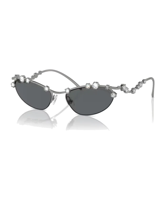 

Солнцезащитные очки Galaxy Crystal SK7016 Swarovski, серый