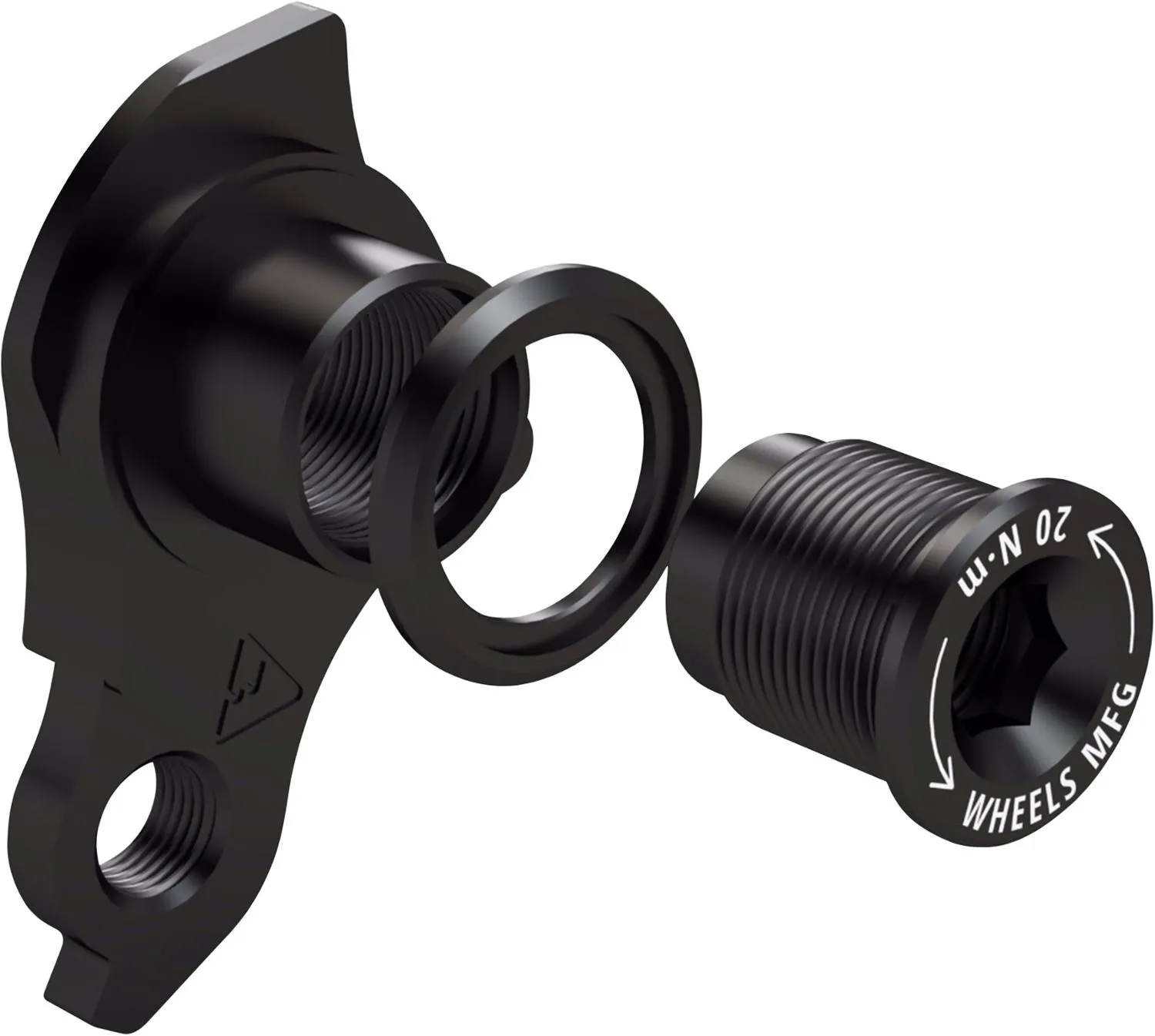 

Универсальный кронштейн переключателя 404-02 для рам SRAM UDH черный Wheels Manufacturing, Black