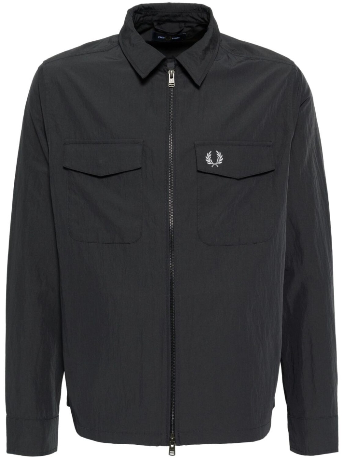 

Куртка-рубашка на молнии Fred Perry, серый