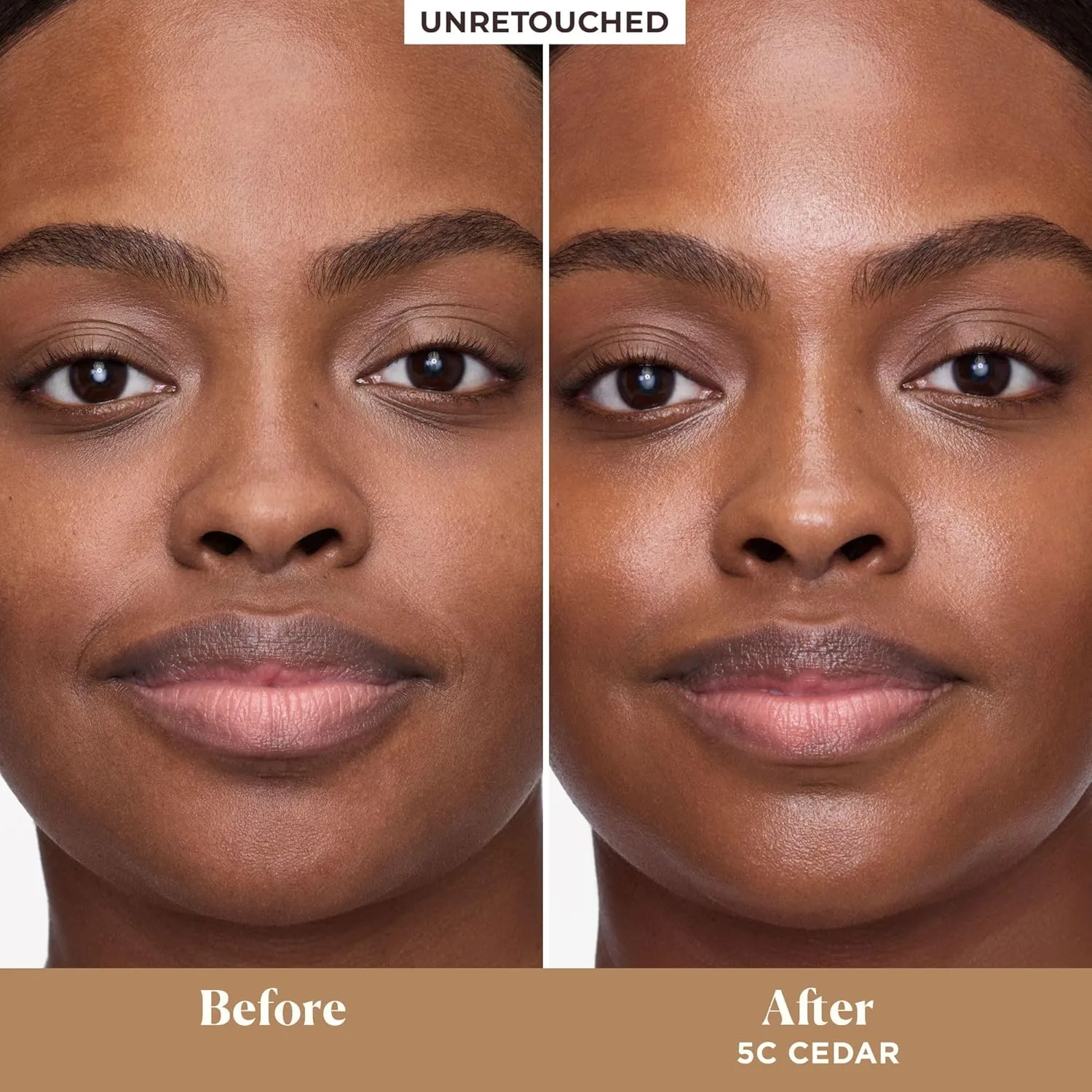 Laura Mercier тонирующий увлажняющий крем Natural Dewy с SPF 30, 24-часовая гидратация, оттенок 5C Cedar и рассыпчатая пудра Ultra-Blur с гиалуроновой кислотой, оттенок Medium Deep — фото 3