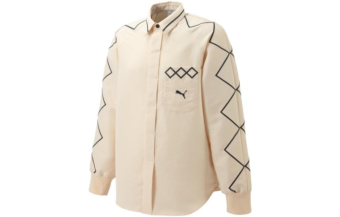 

Рубашка унисекс Puma, цвет Beige