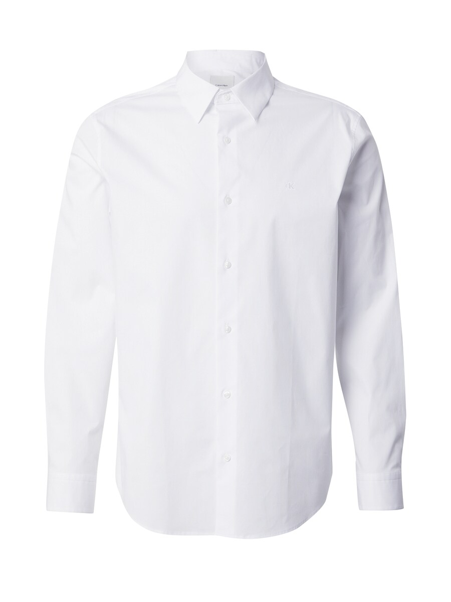 

Рубашка на пуговицах классического кроя Calvin Klein, White