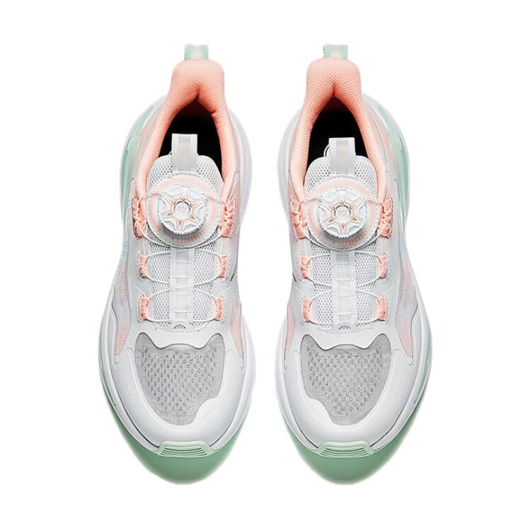 UFO6.0 Детские кроссовки GS Low-top ANTA Белые/мясные растения Anta Kids, белый — фото 3