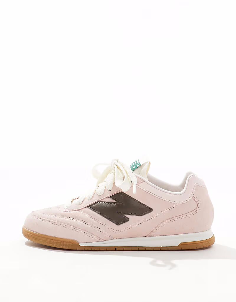 Кроссовки New Balance RC42 розового и коричневого цвета с резиновой подошвой - эксклюзивно для ASOS — фото 4