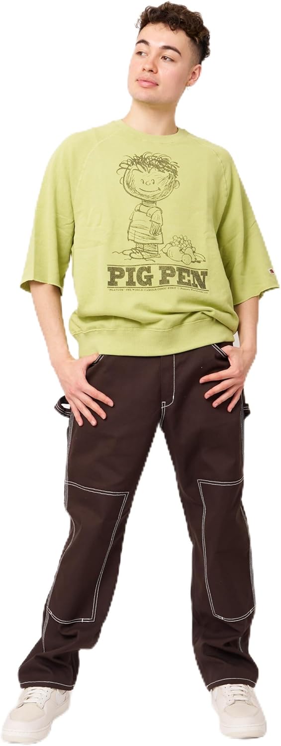 

Толстовка с коротким рукавом Fruit of the Loom, размер S/S, из коллекции PEANUTS & SNOOPY, унисекс, для взрослых