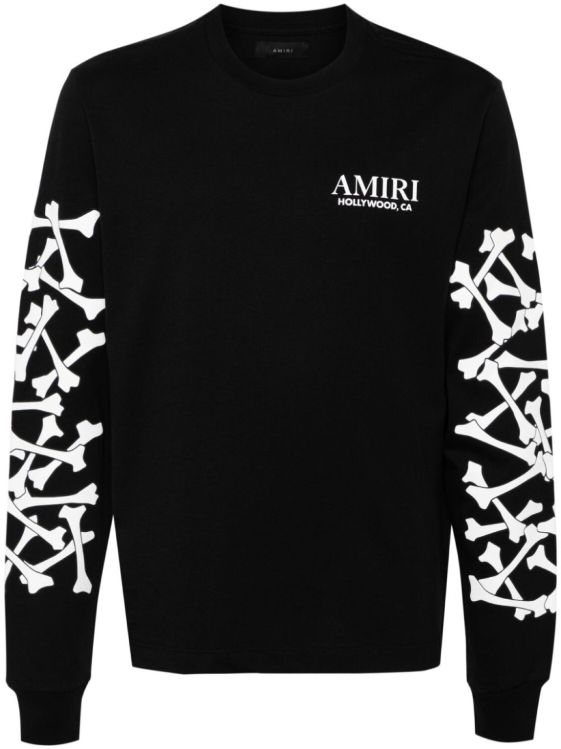 

Футболка Bones Stacked AMIRI, черный