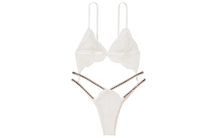 Victoria's Secret Комбинезон женский Coconut White