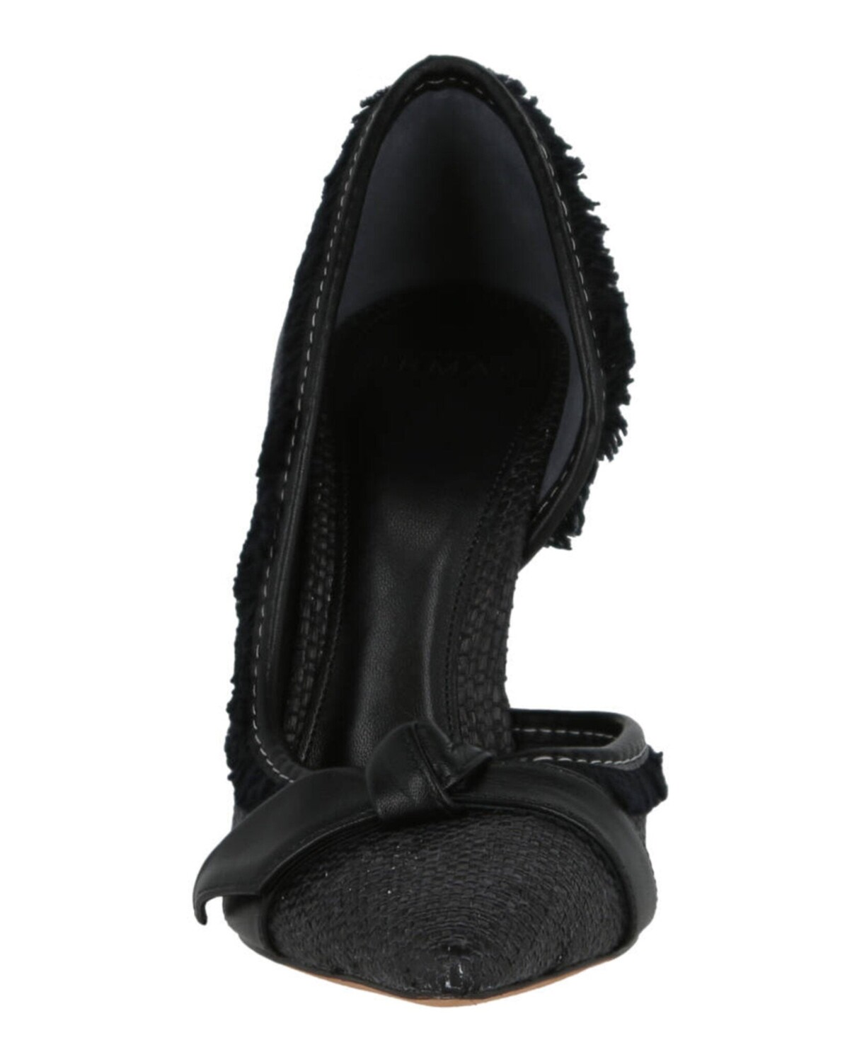 Туфли Clarita Straw 100 Alexandre Birman, черный