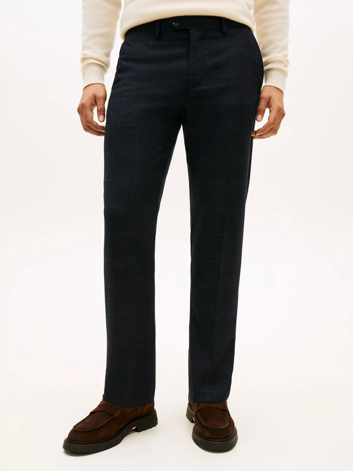 Обычные плиссированные брюки 'DENTON' Tommy Hilfiger, Navy — фото 2