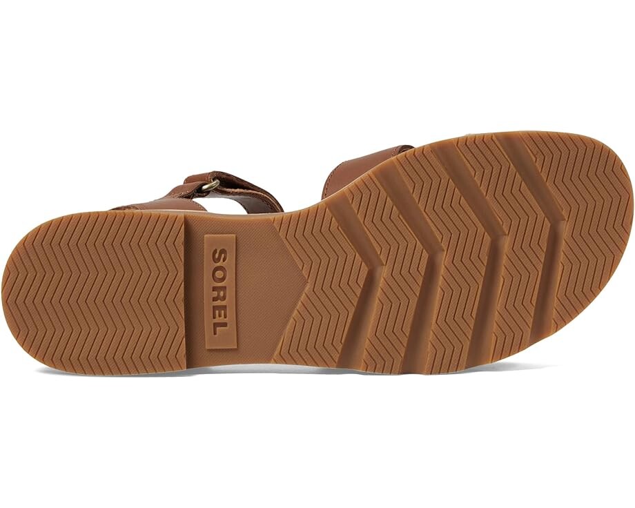Сандалии SOREL Ella III Ankle Strap, цвет Velvet Tan/Gum 2 — фото 3